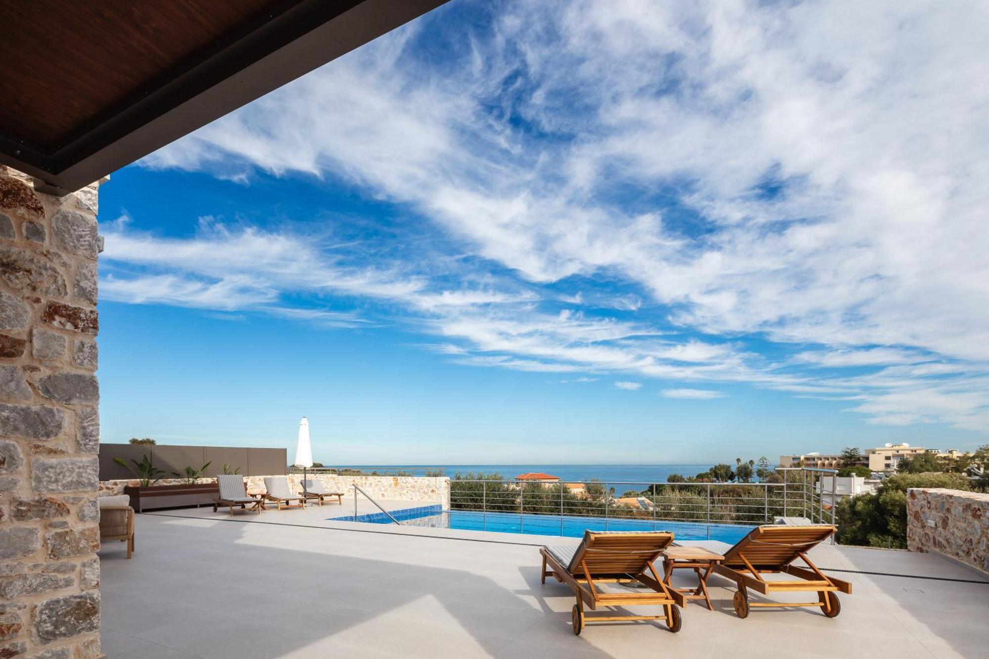 Oinolithos Luxury Villas Kalamaki  Exterior foto