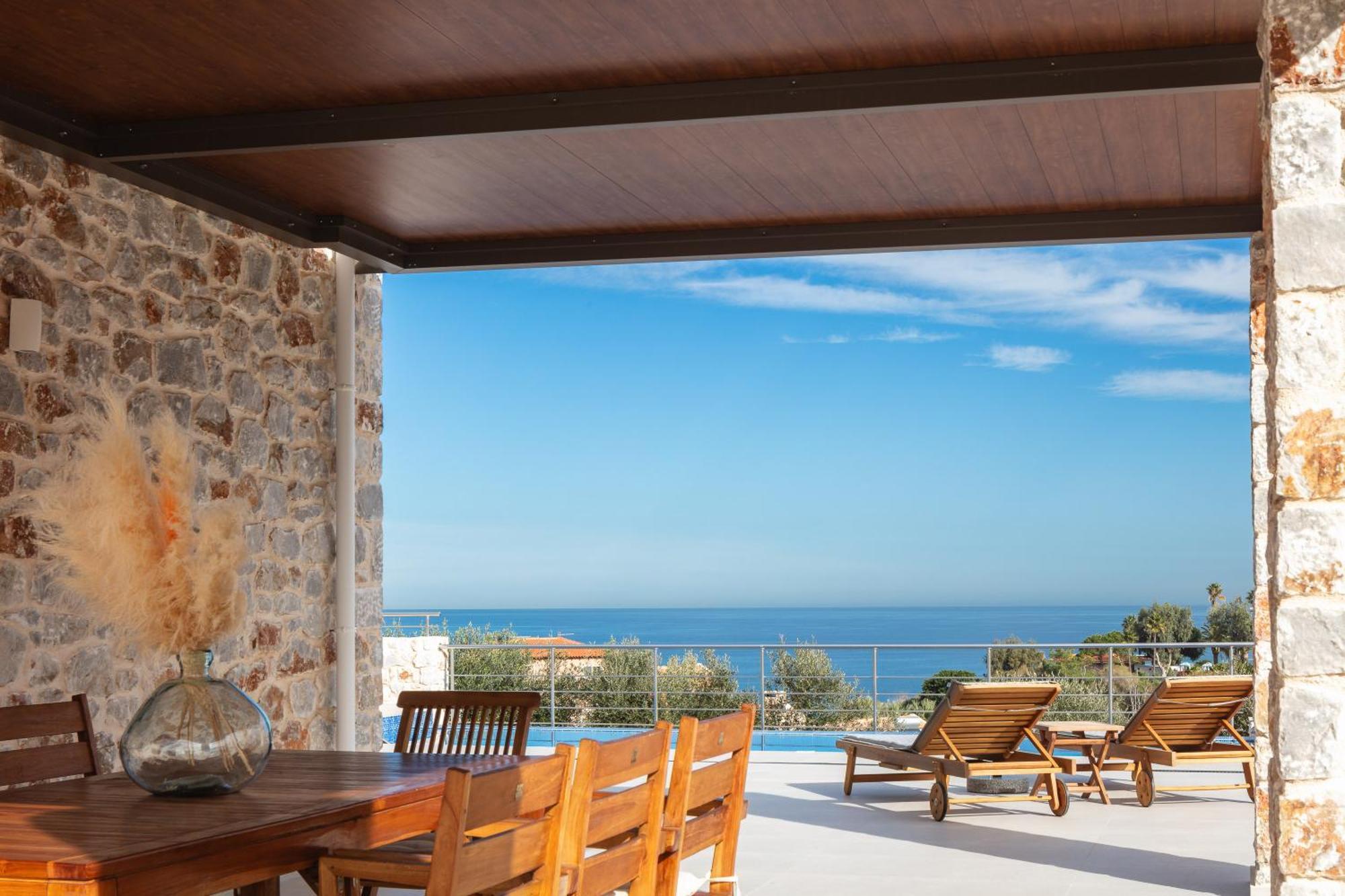 Oinolithos Luxury Villas Kalamaki  Exterior foto