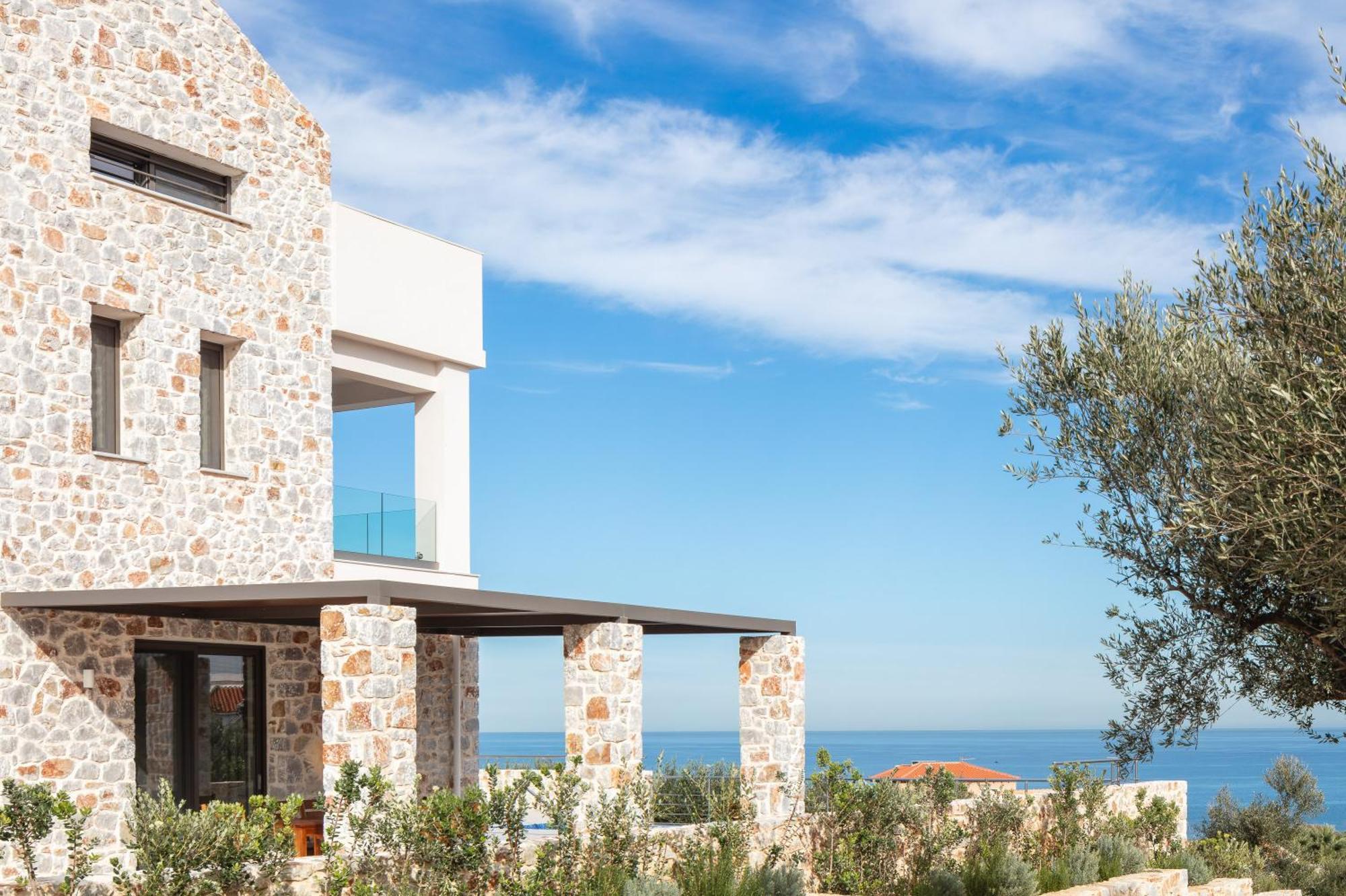 Oinolithos Luxury Villas Kalamaki  Exterior foto