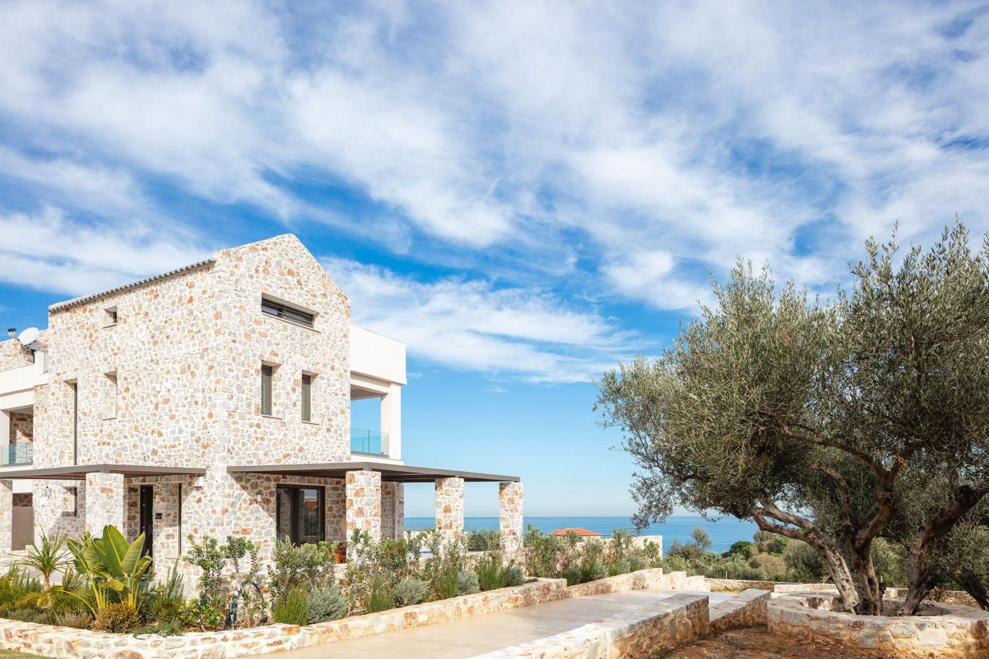 Oinolithos Luxury Villas Kalamaki  Exterior foto