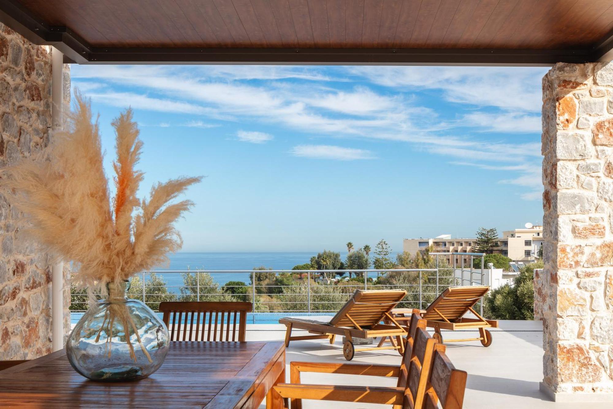 Oinolithos Luxury Villas Kalamaki  Exterior foto