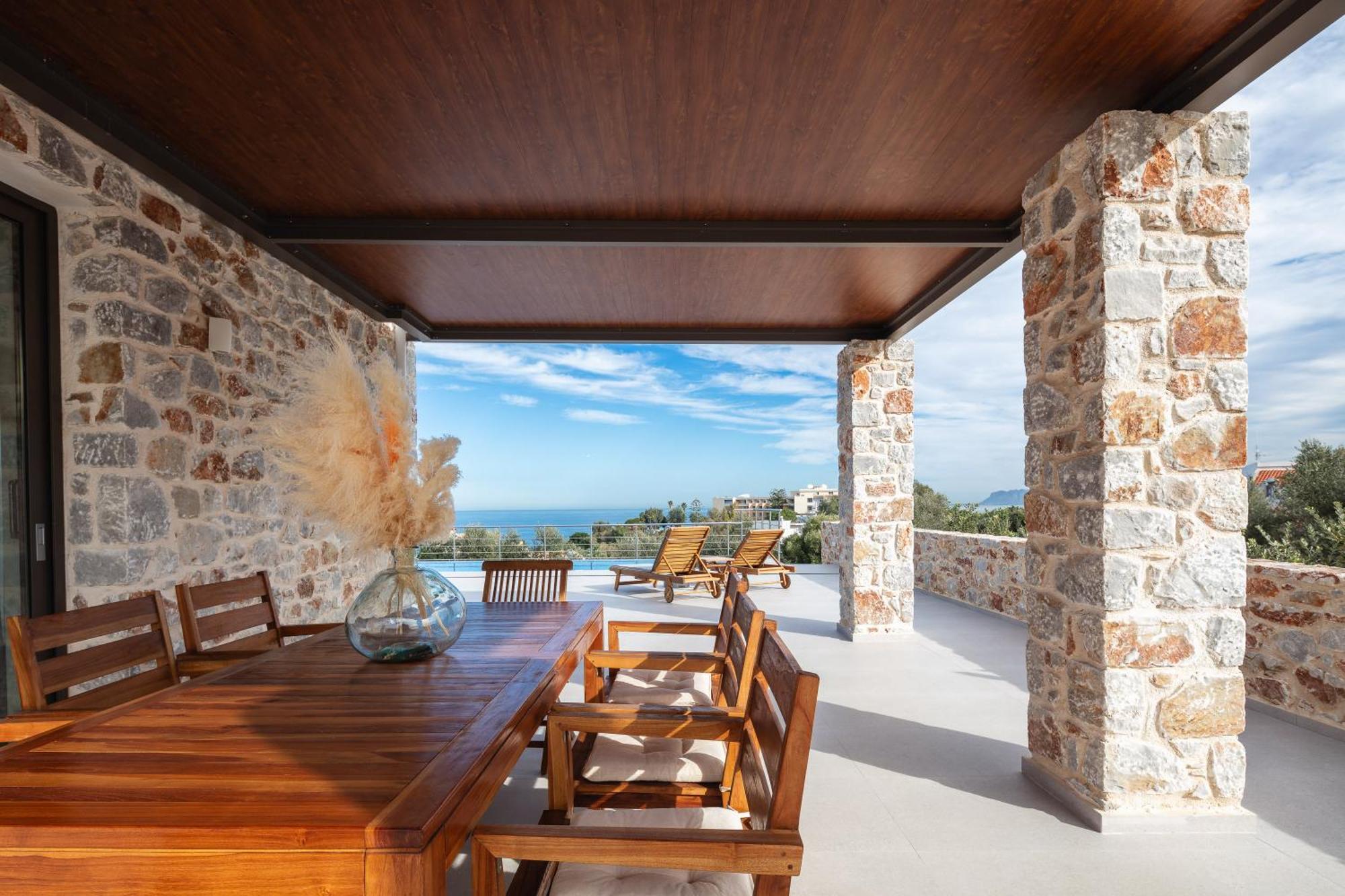 Oinolithos Luxury Villas Kalamaki  Exterior foto