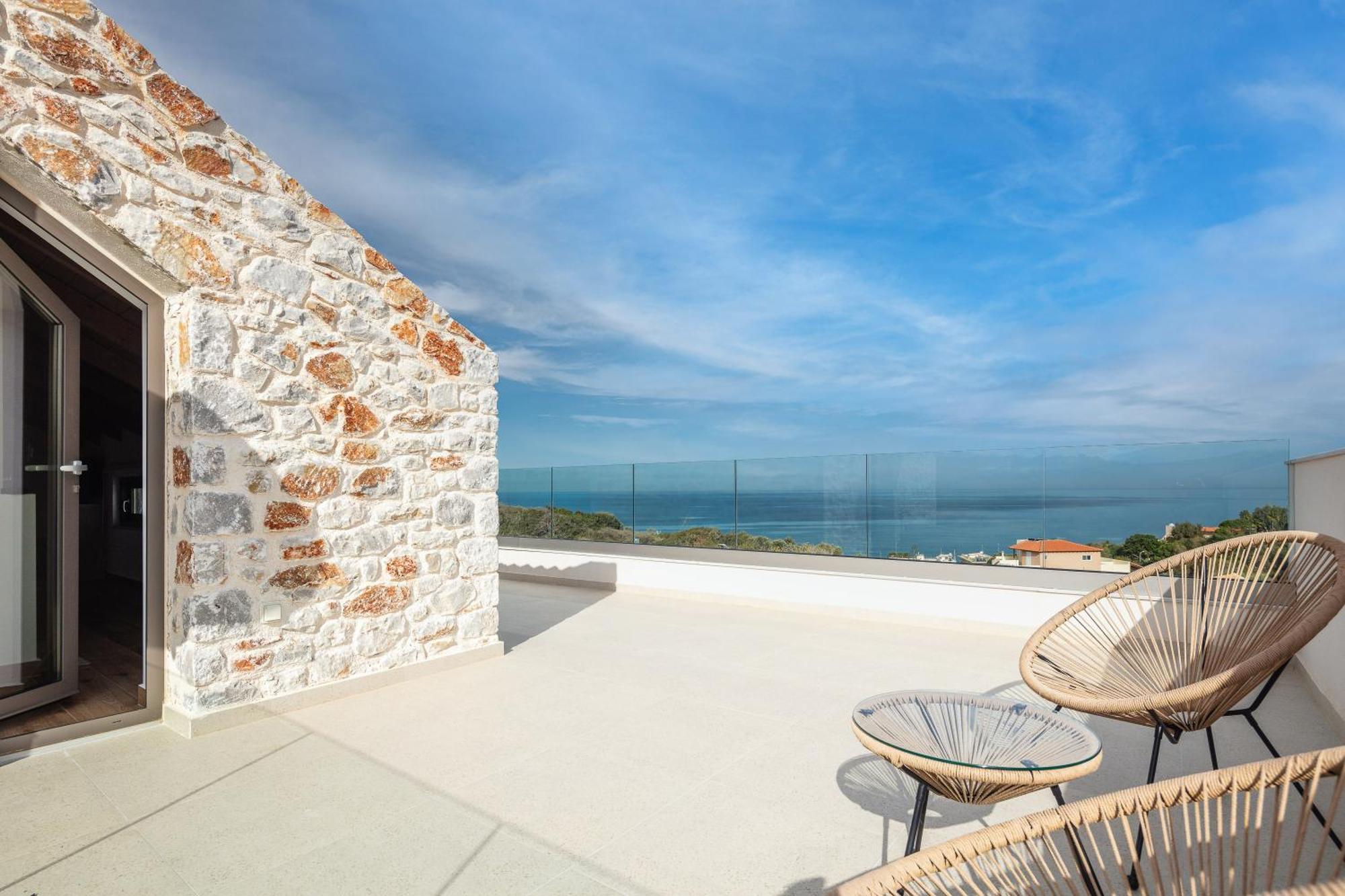 Oinolithos Luxury Villas Kalamaki  Exterior foto